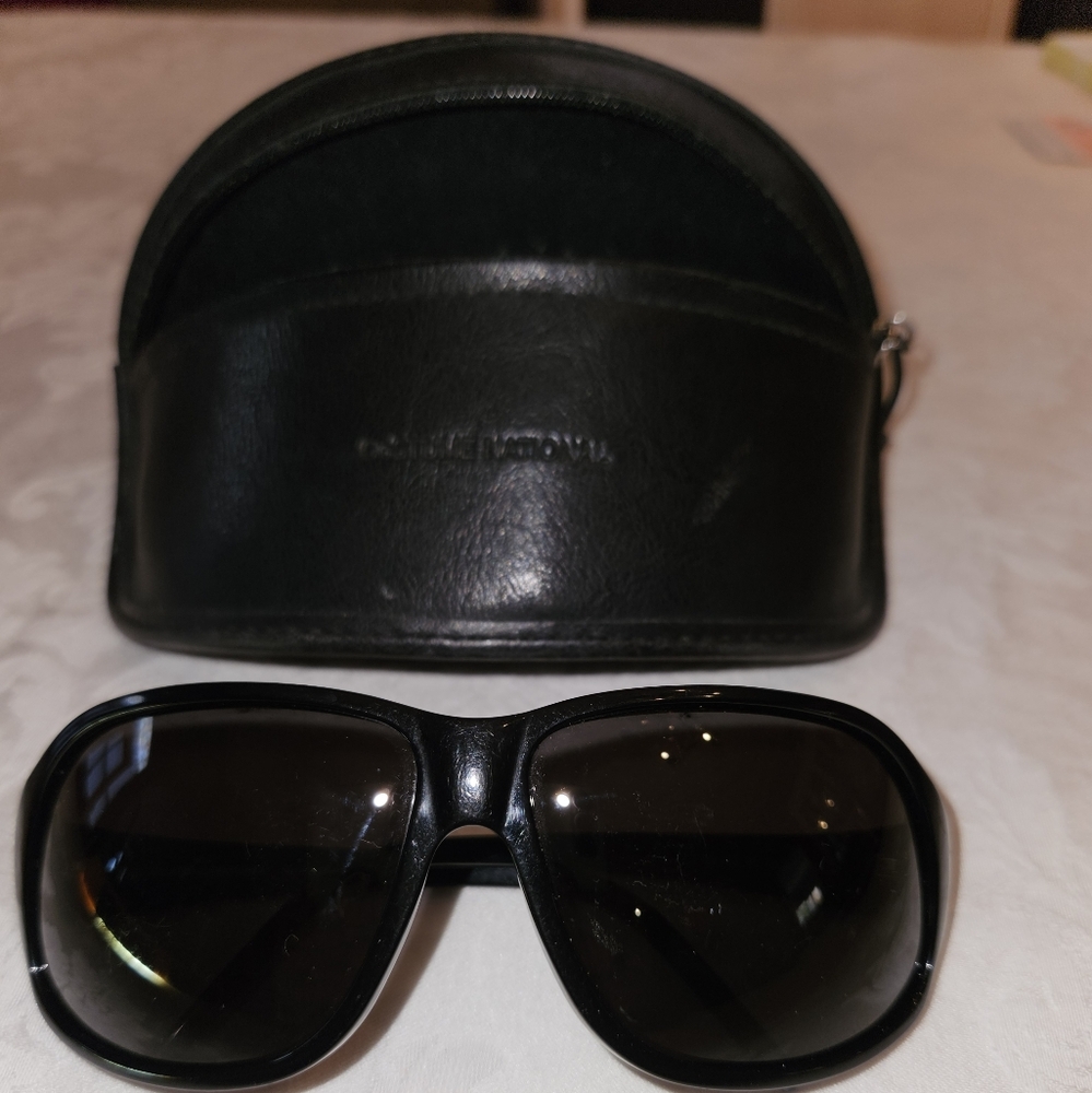 CNC Costume National Black Oversized Women’s Sunglasses